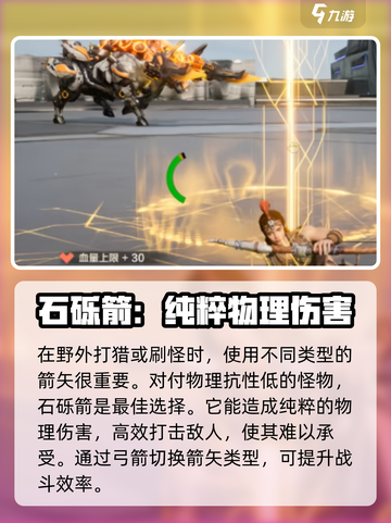 荒野起源石砾箭作用是什么介绍截图3