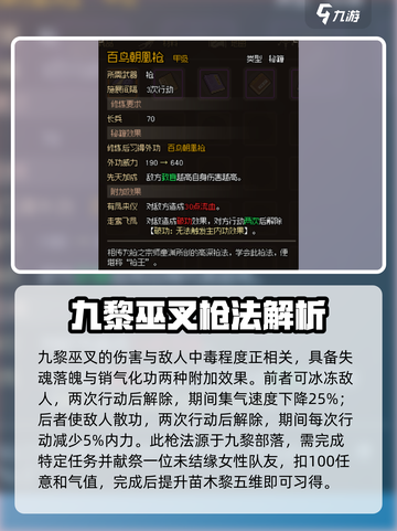 大侠立志传枪法大全介绍截图5