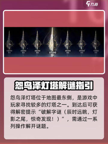 鸣潮🔥灯塔字谜全攻略✔必看！截图2