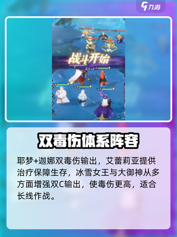 永夜降临🔥最强复苏阵容搭配攻略来啦！截图2