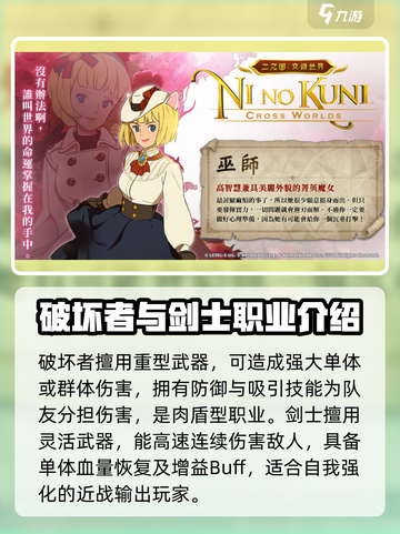 二之国交错世界角色选择怎么选介绍截图3