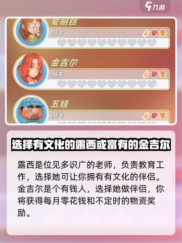 《波西亚时光》手游🔥最佳老婆推荐！谁才是你的真爱？截图4
