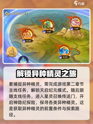 西普大陆手游异种精灵获取方法💥🔥截图2