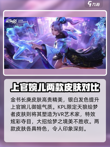 王者荣耀✨上官婉儿星之破晓皮肤哪款最美？🔥截图3