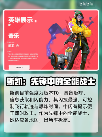 无畏契约T0英雄排名🔥顶尖英雄一览🎮截图4