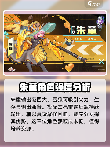 镇魂街天生为王🔥朱童技能强度全面解析！截图4