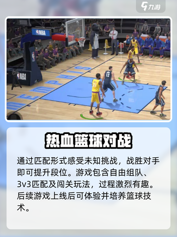 美职篮绝对巨星🔥公测时间曝光，篮球爱好者必玩！🏀截图4