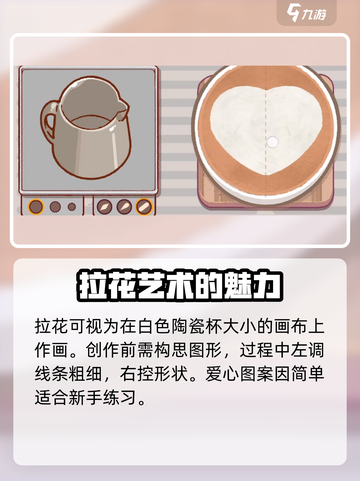 可口的咖啡拉花怎么玩介绍截图4