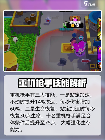 爆裂小队重机枪手怎么玩介绍截图3
