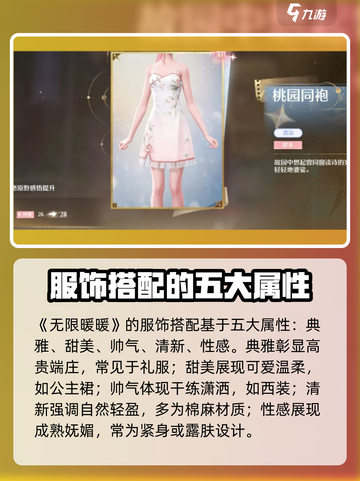 无限暖暖🔥套装属性大揭秘！换装达人必看！截图2