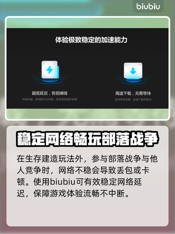 方块方舟🔥闪退？用这个加速器立马解决！截图3