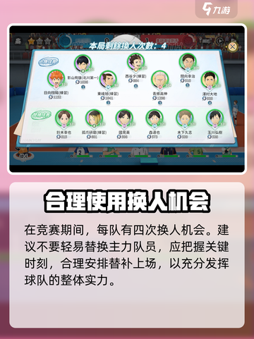 排球少年手游🔥换人技巧大揭秘！💎截图5
