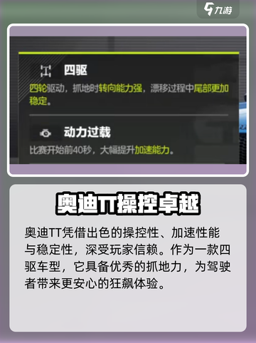 极品飞车集结奥迪TT测评！🔥速度与激情⚡截图2