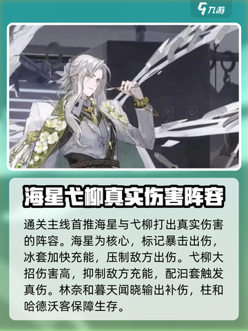 万华弧光🔥角色强度大揭秘！玩转游戏就看这篇⚡截图2