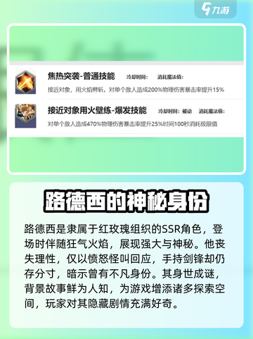 剑与骑士团路德西怎么样介绍截图2