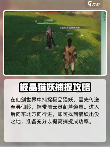 仙剑世界🔥捕捉极品猫妖超详细攻略来啦！截图2