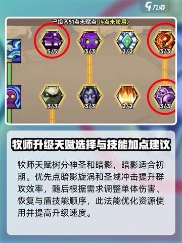 英雄冒险团：牧师天赋效果大揭秘🔥💥截图2