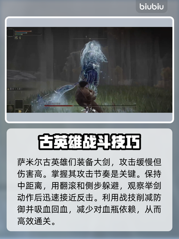 艾尔登法环🔥黑夜君临！萨米尔古英雄打法一网打尽✨截图2