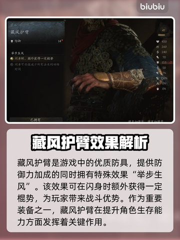 黑神话悟空🔥藏风护臂详细解析来了！📌截图2
