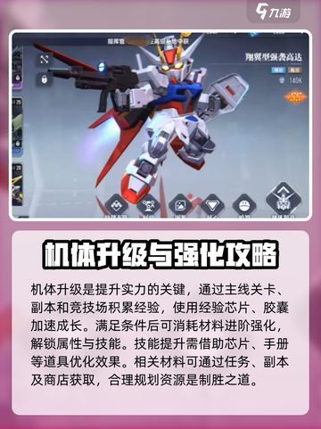 高达钢铁之诗角色培养技巧介绍截图2