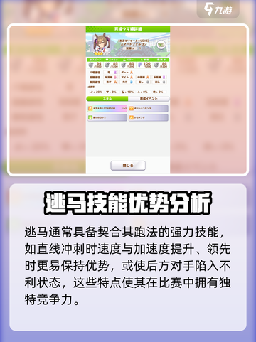 闪耀优俊少女逃马是什么介绍截图4