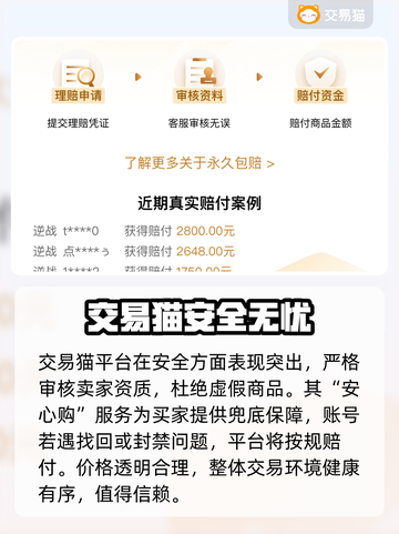 🎮交易平台账号安全吗？这些平台最靠谱！💥截图4