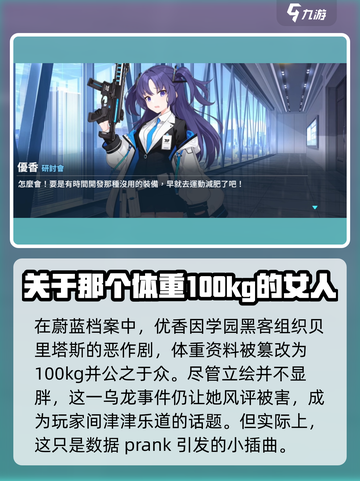 蔚蓝档案100kg说的是谁介绍截图2