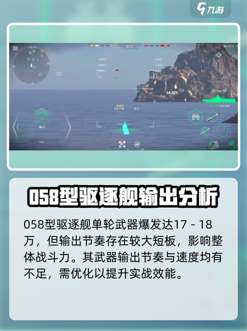 现代战舰058驱逐舰怎么样介绍截图4