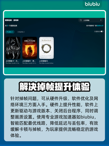 上古卷轴4掉帧？这些问题 :";
❌游戏优化差  
⚡解决方法来了！截图3