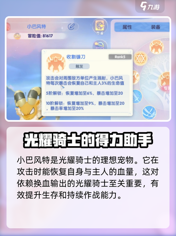 仙境传说RO新启航光耀骑士怎么样介绍截图4