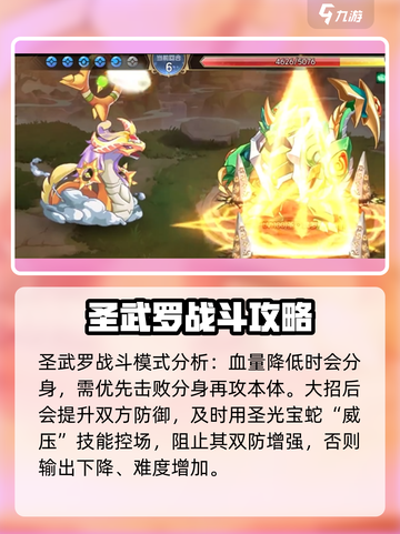 西普大陆手游圣武罗怎么打介绍截图4
