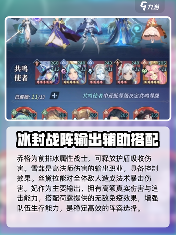 永夜降临复苏阵容搭配分享介绍截图3