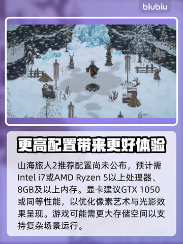 《山海旅人2》配置要求大曝光！🔥玩家必看👇截图3