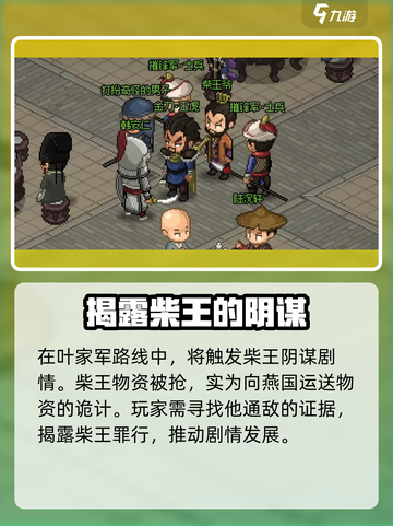 大侠立志传🔥柴王阁位置介绍，必去秘境等你探索！截图4