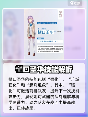 炽焰天穹🔥樋口圣华超强攻略，必看！截图3