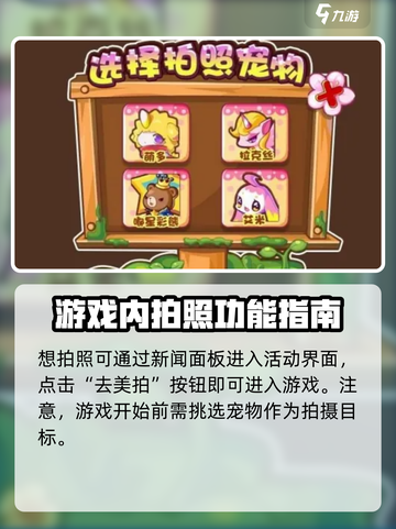 洛克王国手游怎么拍照介绍截图2