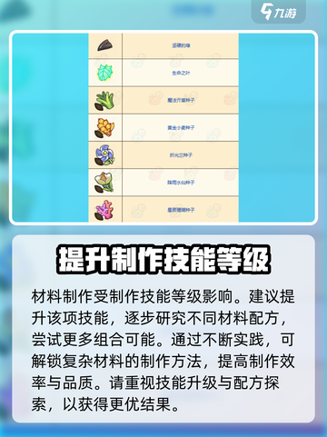 诺弗兰物语🔥超全图鉴大全，配方一网打尽！截图5