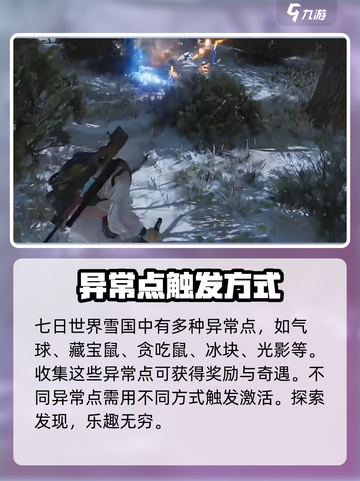 七日世界雪国异常点攻略介绍截图2