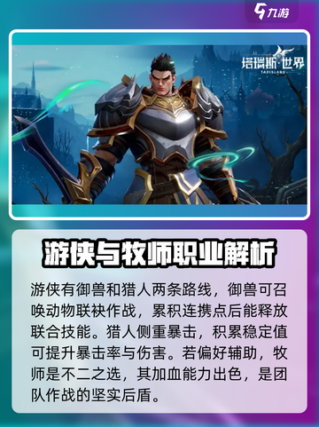 塔瑞斯世界🔥三大职业推荐，玩就完事了！截图3