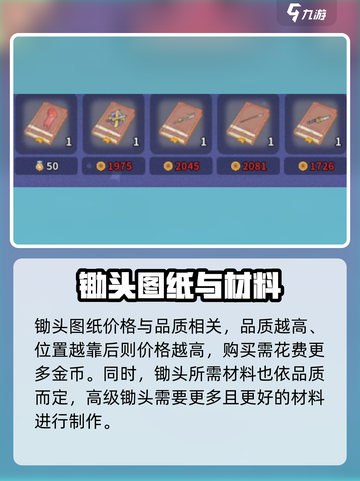沙石镇时光💡锄头升级方法大揭秘！📌截图4