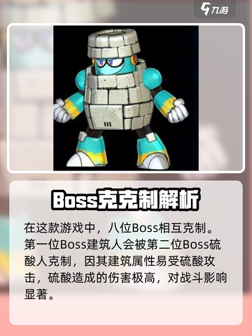 🎮洛克人11BOSS克制表流出！秒杀攻略必看💥截图2