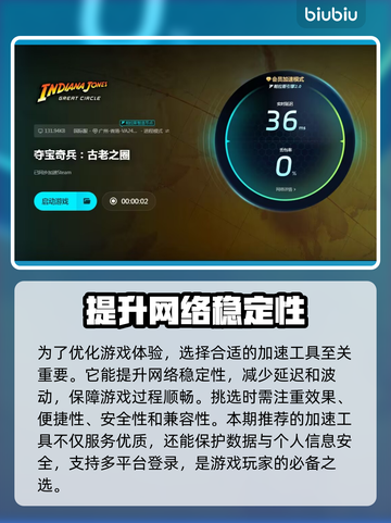夺宝奇兵掉帧？🚀加速软件链接分享！截图4