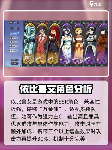 纳萨力克之王T0角色有哪些介绍截图2