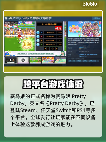 赛马娘🔥Steam英文名大曝光！马迷必看📖截图2