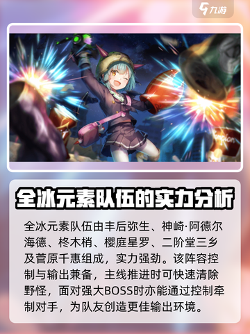 原神🔥炽焰天穹冰队搭配技巧🌟 冰队这样组超厉害！截图2