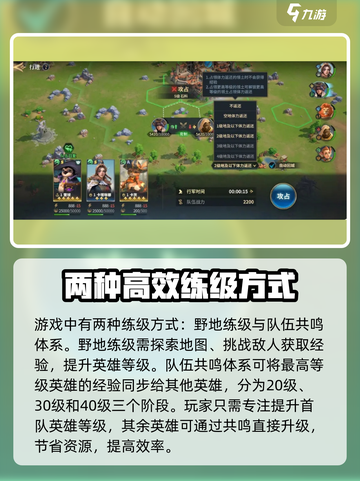 荒野国度怎么快速升级介绍截图2