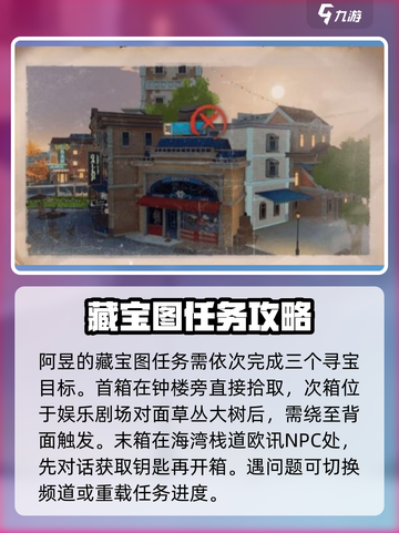 唱舞星计划🔥阿昱藏宝图触发攻略📍截图2