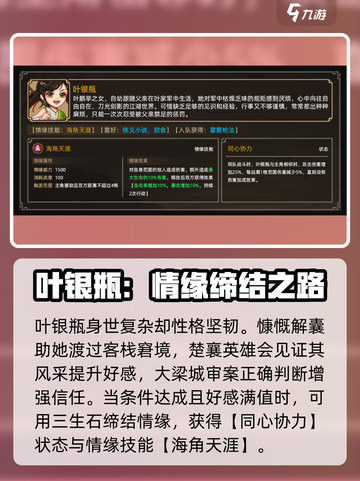 大侠立志传🔥全结缘攻略，快速上手方法！截图5