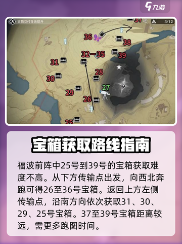 鸣潮✨荒石高地宝箱全收集攻略来了！快人一步拿下宝藏截图4