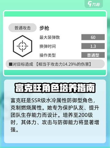 胜利女神新的希望富克旺值得培养吗介绍截图2